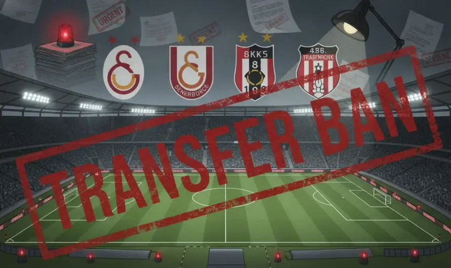 FIFA’dan Dört Türk Kulübüne Şok: Üç Dönemlik Transfer Engeli Geldi