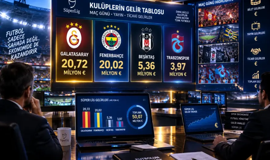 Avrupa Arenasında Milyonluk Yarış: Türk Takımlarının Güncel UEFA Kazançları