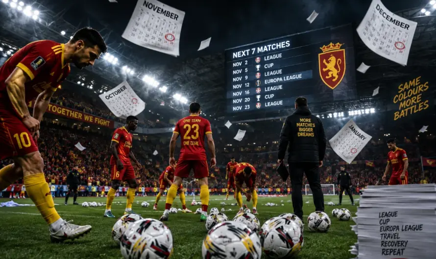 Galatasaray’ın Sezon Kaderini Çizecek 30 Günlük Fırtınalı Takvim